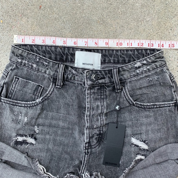 One Teaspoon Mid Waist Bandit Short - Picture 5 of 5